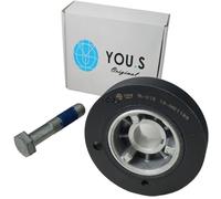 YOU.S Originale Riemenscheibe + Schraube Per CITROËN / PEUGEOT 1.6/1.8/2.0