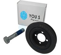 YOU.S Originale Riemenscheibe+Schraube Per CITROËN XSARA (N1) / Break (N2) 1.5 D