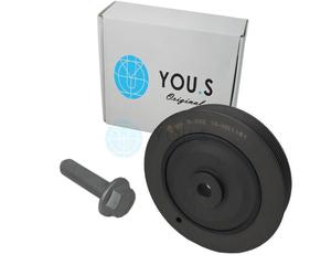 YOU.S Originale Riemenscheibe + Vite Per RENAULT CLIO II (BB0/1/2, CB0/1/2)