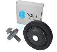 YOU.S Originale Riemenscheibe + Vite Per RENAULT KANGOO (KC0/1) 1.6 16V