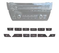 You.S Originale Set Bedientaste 12-tlg. Climatizzatore Nero per BMW 7er/X5/X6