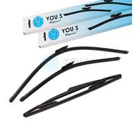 You.S Originale Set Tergicristalli Anteriore Posteriore per OPEL ZAFIRA B (A05)
