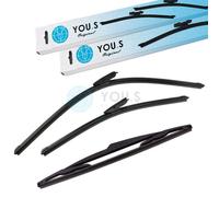 You.S Originale Tergicristalli Set Anteriore+Dietro per Citroën Jumpy Cassone -