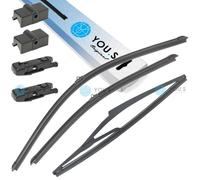 You.S Originale Tergicristalli Set Anteriore+Dietro per Jaguar XF Sportbrake (