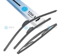 You.S Originale Tergicristalli Set Anteriore + Post per Honda Mitsubishi Nissan