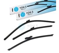 You.S Originale Tergicristalli Set Anteriore+Posteriore per Audi/VW - Nuovo
