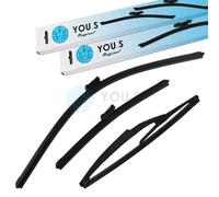 You.S Originale Tergicristalli Set Anteriore+Posteriore per Ford Ka (RU8) - Neu