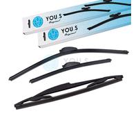 You.S Originale Tergicristalli Set Anteriore+Posteriore per Hyundai/Toyota -