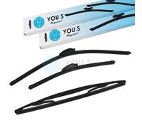 You.S Originale Tergicristalli Set Anteriore+Posteriore per Infiniti Q70 (Y51) -