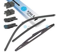 You.S Originale Tergicristalli Set Anteriore+Posteriore per Peugeot Partner