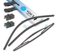 You.S Originale Tergicristalli Set Anteriore+Posteriore per Renault Trafic III (