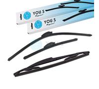 You.S Originale Tergicristalli Set Anteriore+Posteriore per Toyota Verso (R2) -