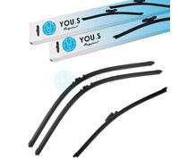 You.S Originale Tergicristalli Set Anteriore + Posteriore per VW Touareg (7LA,