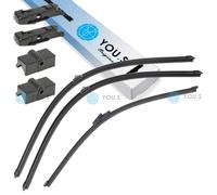 You.S Originale Tergicristalli Set Anteriore+Posteriore per VW Touran (1T1,