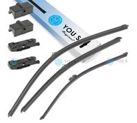 You.S Originale Tergicristalli Set Fronte + Coda per BMW X5 (E70) X6 (E71, E72)