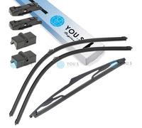 You.S Originale Tergicristalli Set Fronte + Coda per Ford Focus III