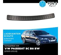 You.S Paraurti Listello Carbonio/Acciaio Inox per VW Passat Da Anno Fab.