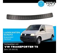You.S Paraurti Listello Carbonio/Acciaio Inox per VW T5 Bus fino A Anno Fab.