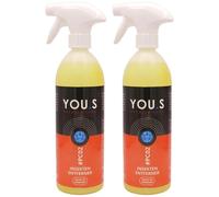 YOU.S Premium Care Rimuovi Insetti Pulitore 2x 750 Ml