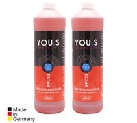 YOU.S Premium Cura Industriali Pulitore Universale Concentrato - 2x 1 Litro