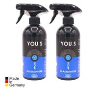 You.S Premium Cura Vetri Pulizia Superfici Risolve Grasso & Nicotina - 2x 500 ML