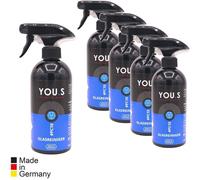 You.S Premium Cura Vetri Pulizia Superfici Risolve Grasso & Nicotina - 5x 500 ML