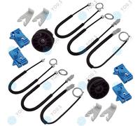 You.S RENAULT VEL SATIS Kit Riparazione Alzacristalli Seilzug Sinistro + Destro