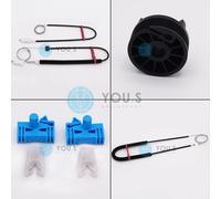 YOU.S Riparazione Finestrino Cavo SET Anteriore Sinistro Per Renault Laguna II 2