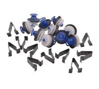 YOU.S Rivestimento Interno Clip Di Fissaggio (30 Pezzi) Per Audi