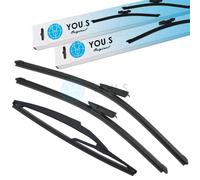 YOU.S Set Di Spazzole Per Dacia Logan MCV II / Sandero II