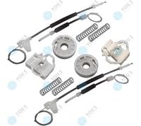 You.S Elettr. Alzacristalli Set Riparazione L Posteriore + R per Skoda Octavia