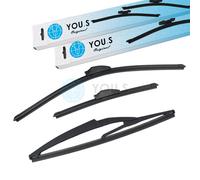 You.S Set Tergicristalli Anteriore + Posteriore per FORD KA (RU8) - NUOVO