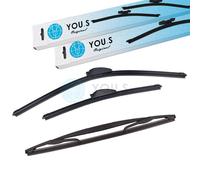 You.S Set Tergicristalli Anteriore + Posteriore per Mazda 2 (DY) - NEU