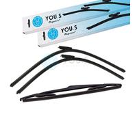 You.S Set Tergicristalli Anteriori + Posteriori per CITROËN C4 Grand Picasso I