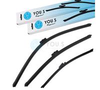 YOU.S Spazzole Tergicristallo Set Anteriore + Posteriore Per VW GOLF V (1K1)