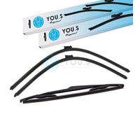 You.S Tergicristalli Set Anteriore + per Citroën C4 Grand / Picasso II -