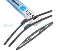 You.S Tergicristalli Set Anteriore+Posteriore per Mitsubishi II ( Cw _ W)