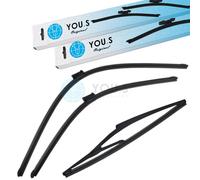 You.S Tergicristalli Set Anteriore+Posteriore per Peugeot 3008 Monovolume (0U)