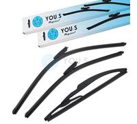You.S Tergicristalli Set Anteriore+Posteriore per Renault Grand Scénic II (JM0/