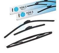 You.S Tergicristalli Set Anteriore+Posteriore per Subaru Legacy IV Station
