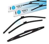 You.S Tergicristalli Set Anteriore+Posteriore per Volvo XC60 (156) / XC70 II (