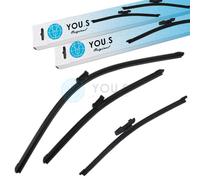 You.S Tergicristalli Set Anteriore+Posteriore per VW Golf VII Variant (BA5, BV5