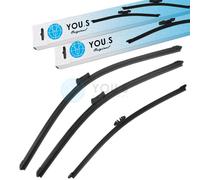 You.S Tergicristalli Set Anteriore+Posteriore per VW Tiguan (5N_) Nuovo