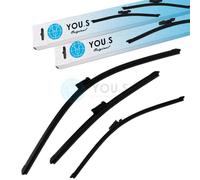 You.S Tergicristalli Set Frontale + Posteriore per Seat Ibiza V Pezzi (6J8, 6P8)