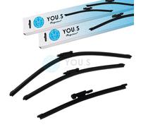You.S Tergicristallo Set Anteriore+Posteriore per Mercedes Classe A (W176) - Vor