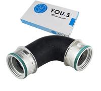 YOU.S Tubo Intercooler Turbolatore Ladeluft per SEAT ALTEA / XL (5P_) 2.0 TDI