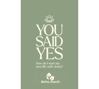 You Said Yes
