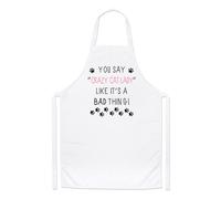 You Say Pazzo Cat Lady Come It's A Bad Cosa Chef Grembiule - Divertente Cucinare