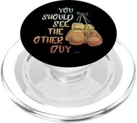 You should see the other guy MMA Kick Boxing PopSockets PopGrip per MagSafe