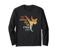 You Should See The Other Guy MMA Martial Arts Fun Statement Maglia a Manica